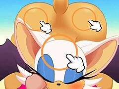 Rouge Sucks Cock and Gets Ass Fucked