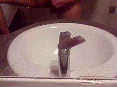 Young Guy Jerks Off With Fierce Urge