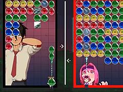 Monika's Relentless Office Blowjob In Hentai