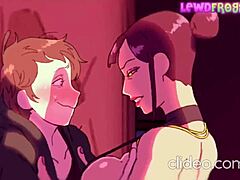 Animated Big Ass Dominates In Femdom Hentai