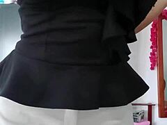 Innocent Teen Girl’s First Orgasm at Home