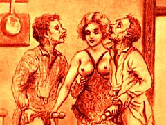 Vintage art sparks deep desire