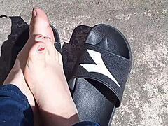 Stunning Feet in Sunny Delight