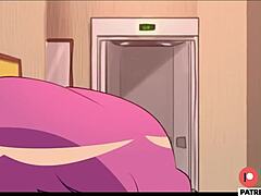 anime clown girl’s daring tease