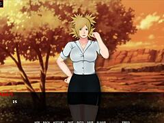 sarada training kamos temari gets fucked