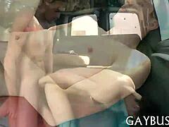Cheeky gay guys getting down and dirty
