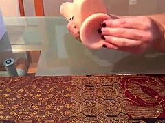 Stunning beauty fucked by machine