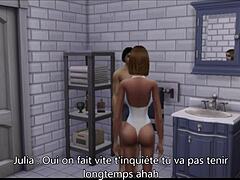 french roommates share one wild night