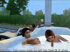 french roommates share one wild night
