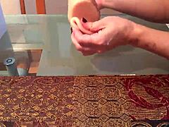 Stunning beauty fucked by machine