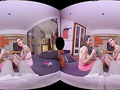 dildo play in 4k vr