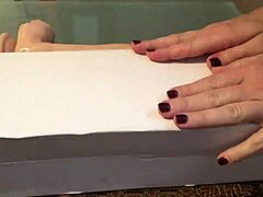 Stunning beauty fucked by machine
