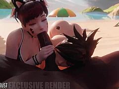 Overwatch Creampie’s Raw Intense Desire