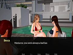 Tiny teens grind hot milfs secretly