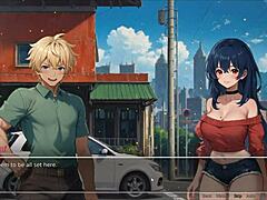 blurring walls hentai girlfriend shows ass