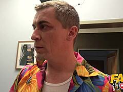 Intense teen hostel slam