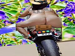 Eva’s Bold Animated Fuck Heat