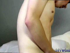 russian twink solo and bareback gay pounding