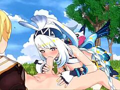 3D Genshin Impact Lust Eruption