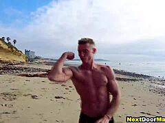 beach jocks’ fierce seaside action