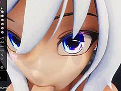 Elf Hentai VTuber Shares Intimate 3D Fantasy