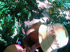 Her Creamy Outdoor Secret