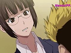 MILF lures blond to hentai