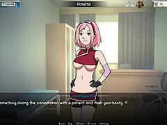 naked doctor sakura dominates in wild hospital