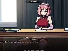 naked doctor sakura dominates in wild hospital