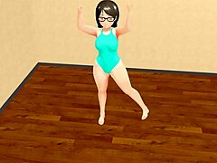 Curvy Anime Girl’s Emotional Bond
