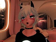 Vrchat Femboy Takes Hard Fucking in Virtual Room