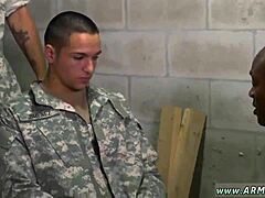 Gay soldiers ignite first passion tonight