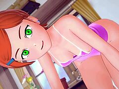 Gwen’s Bikini Hot 3D Encounter