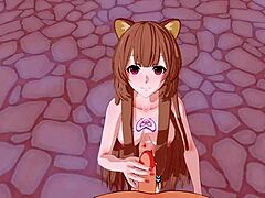 Raphtalia's Animated Curves In 3D Hentai Game