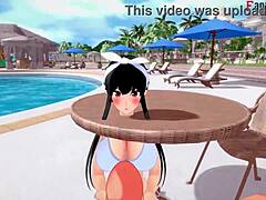 Yor Forger’s Poolside Secrets