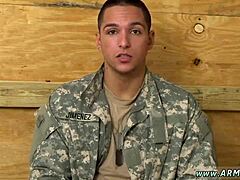 Gay soldiers ignite first passion tonight