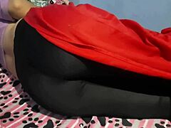 Cheeky Latina Teen’s Anime-Inspired Booty Tease