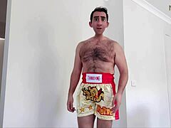 Ever get turned on by chubby kickboxer feet?