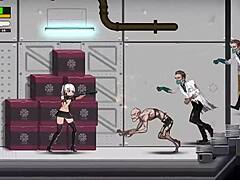 Epic hentai battles on stages