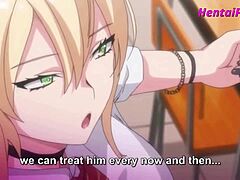 Anime babe’s hidden classroom passion