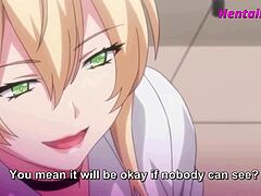 Anime babe’s hidden classroom passion