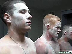 Navy Twinks’ Steamy Showers