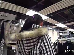 Czech Kitten Seduced in Mall for Raw POV Pounding