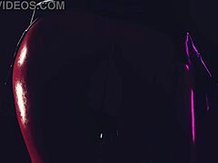 Girl Solves Latex Fetish Puzzle