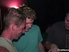 daring gay orgy with relentless ass fucking party