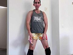 Ever get turned on by chubby kickboxer feet?