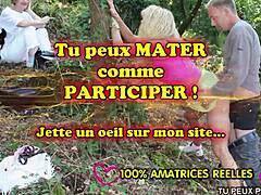 Epic Outdoor Threesome With Teens