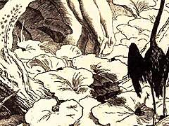 Tempting erotic comic world dive