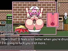 Noelle Struggles Hard in Humiliating Hentai Game Scene