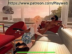 3D Hentai Deepthroat with Monster Cock Action